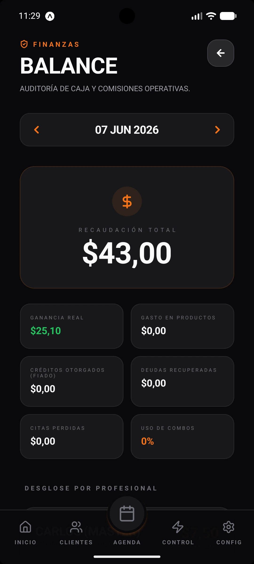 Reporte Financiero